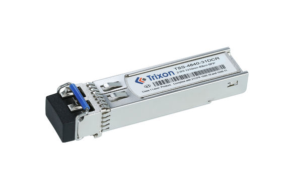 TSS-4840-31DCR DDM SFP ماژول گیرنده درجه حرارت -5C تا +70C 2.5G 40km 1310nm