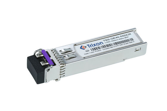 TSS-GE40-55DCR SFP ماژول گیرنده 40km 1550nm 1.25G SFP گرم پلاگین DDMI بله