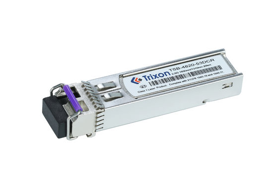 2.5G Ethernet Bidi Optical Transceiver با رابط اتصال LC واحد 20 کیلومتر