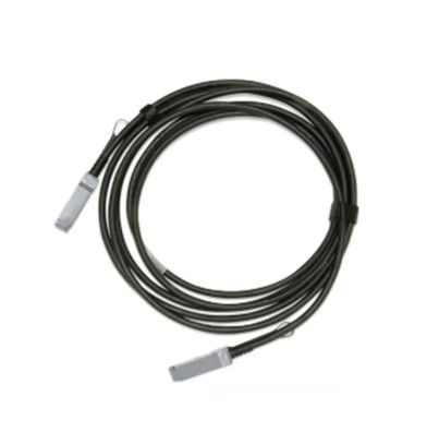 کابل غیرفعال QSFP+ DAC محدوده دمای -5C- 70C برای انتقال سیگنال پایدار