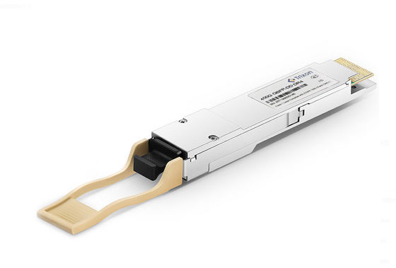 ماژول 400G QSFP Transceiver 4x106.25Gbps 500m فاصله SMF MPO-12 کانکتور