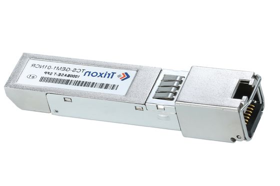 RJ-45 10GB ترانسسیور مس SFP 1.25Gbps 10M 100M 1000M TCS-GEM1-01NCR